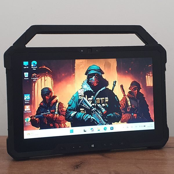 БВ Захищений тактичний планшет Dell Latitude 7212 Rugged Extreme Tablet 12.5" FHD Touch / Intel Core i5-7300u / 8гб ОЗУ / 256гб SSD #3239.3 фото