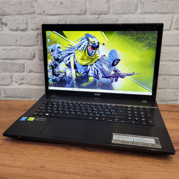 Игровой ноутбук Acer Aspire V3-772G 17.3" / Intel Core i7-4702MQ / Nvidia 750m 4gb / 16гб ОЗУ / 128гб SSD + 500гб HDD Aspire V3-772G i7 фото