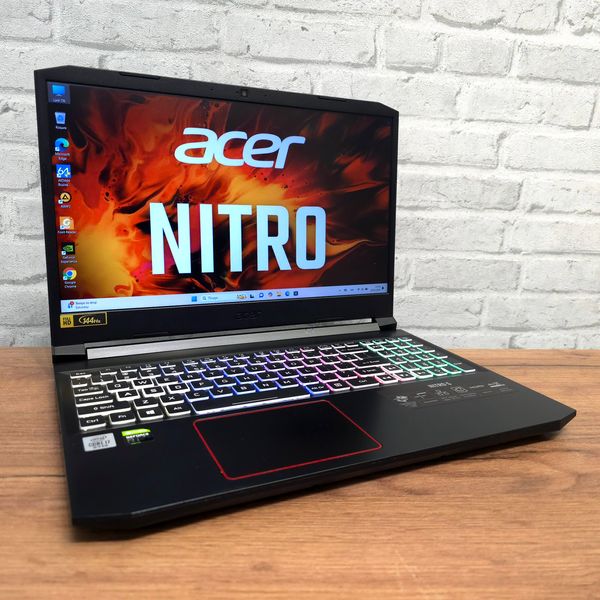 Ігровий ноутбук Acer Nitro AN515-55 15.6" FHD 144гц / Intel Core i7-10750H / Nvidia Geforce RTX2060 6gb / 16гб DDR4 / 256гб SSD + 1тб HDD #AcernitroAN515 фото