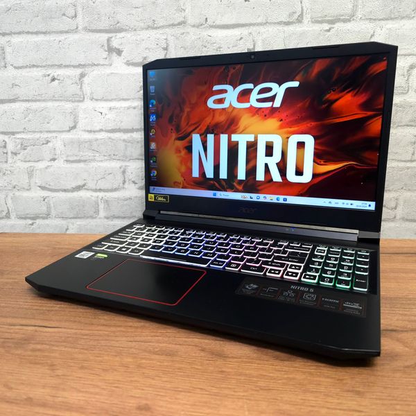 Ігровий ноутбук Acer Nitro AN515-55 15.6" FHD 144гц / Intel Core i7-10750H / Nvidia Geforce RTX2060 6gb / 16гб DDR4 / 256гб SSD + 1тб HDD #AcernitroAN515 фото