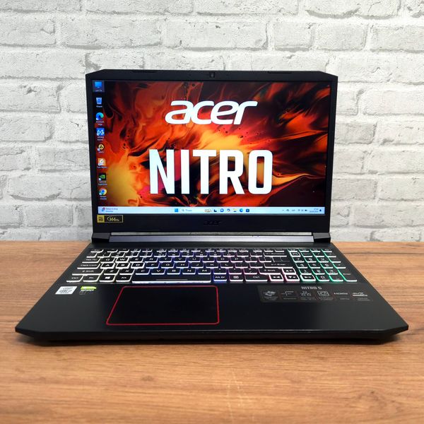 Ігровий ноутбук Acer Nitro AN515-55 15.6" FHD 144гц / Intel Core i7-10750H / Nvidia Geforce RTX2060 6gb / 16гб DDR4 / 256гб SSD + 1тб HDD #AcernitroAN515 фото