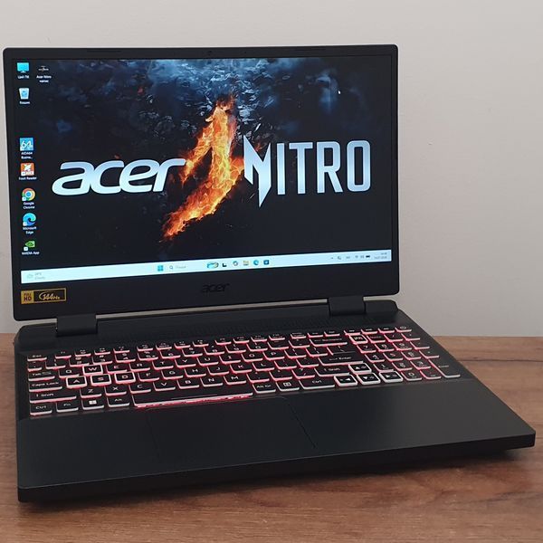 БУ Игровой ноутбук Acer Nitro 5 AN515-58-75NM 15.6" FHD 144гц / Nvidia Geforce RTX4050 140w / Intel Core i7-12650H / 16гб DDR5 / 512гб SSD #3277 фото