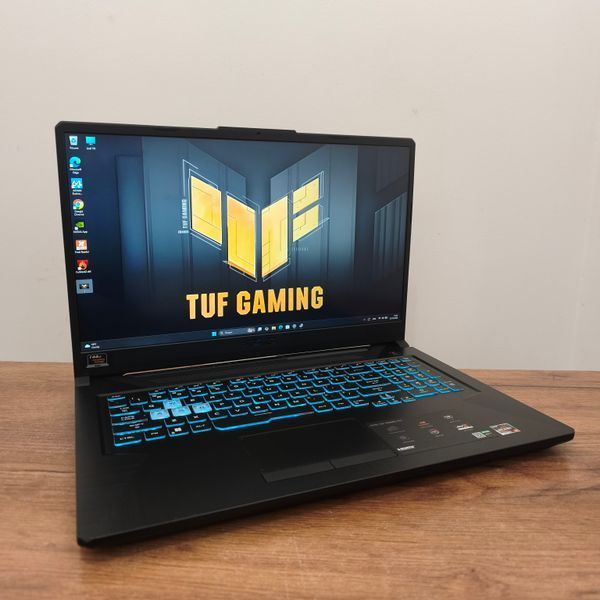 БВ Ігровий ноутбук Asus TUF Gaming A17 FA706IH 17.3" FHD 144гц / AMD Ryzen 5 4600H / Nvidia Geforce GTX 1650 4gb / 16гб DDR4 / 512гб SSD #3021.2 фото