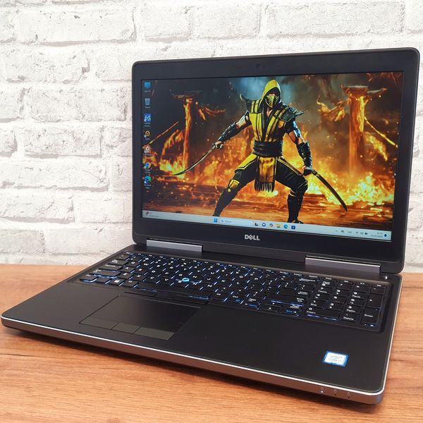 Игровой ноутбук Dell Precision 7520 15.6" FHD IPS / Intel Core i7-7920HQ / Nvidia Quadro M1200 4gb / 16гб DDR4 / 128гб SSD + 500гб HDD #1191.4 фото