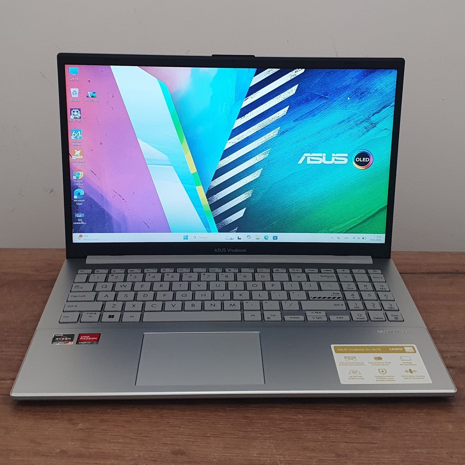 Купити БУ Ноутбук Asus VivoBook GO 15 E1504F 15.6