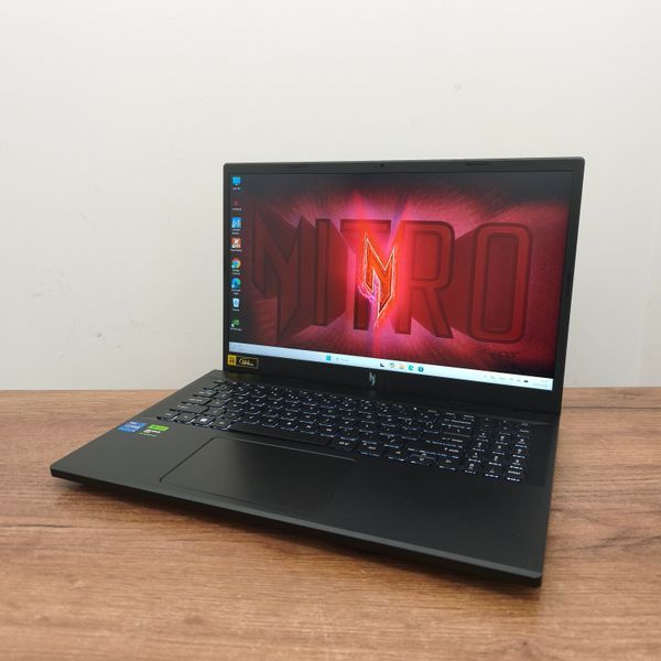 БВ Ігровий ноутбук Acer Nitro V 15 ANV15-51 / 15.6" Full HD IPS 144Hz / Intel Core i7-13620H / NVIDIA GeForce RTX 4050 6гб / 16гб DDR5 / 512гб SSD #3501 фото