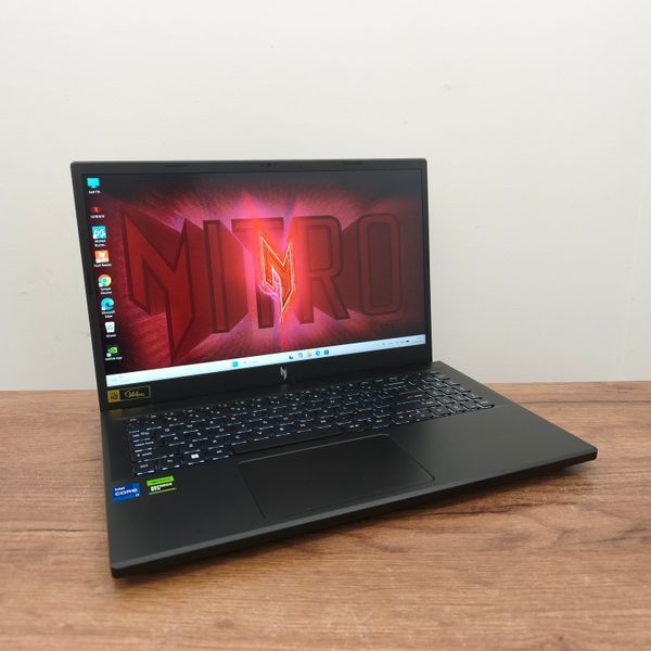 БВ Ігровий ноутбук Acer Nitro V 15 ANV15-51 / 15.6" Full HD IPS 144Hz / Intel Core i7-13620H / NVIDIA GeForce RTX 4050 6гб / 16гб DDR5 / 512гб SSD #3501 фото