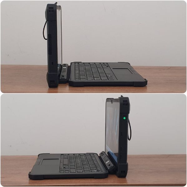 БУ Защищенный тактичний планшет Dell Latitude 7220 Rugged Extreme Tablet 12.5" FHD Touch / Intel Core i5-8365U / 16гб ОЗУ / 256гб SSD #3236.1 фото