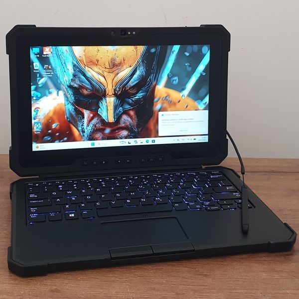 БУ Защищенный тактичний планшет Dell Latitude 7220 Rugged Extreme Tablet 12.5" FHD Touch / Intel Core i5-8365U / 16гб ОЗУ / 256гб SSD #3236.1 фото