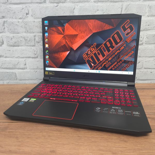 Ігровий ноутбук Acer Nitro 5 AN515-55-57BK 15.6" FHD 144гц / Intel Core i5-10300H / Nvidia Geforce RTX 3050 / 16гб DDR4 / 512гб SSD #1214 фото