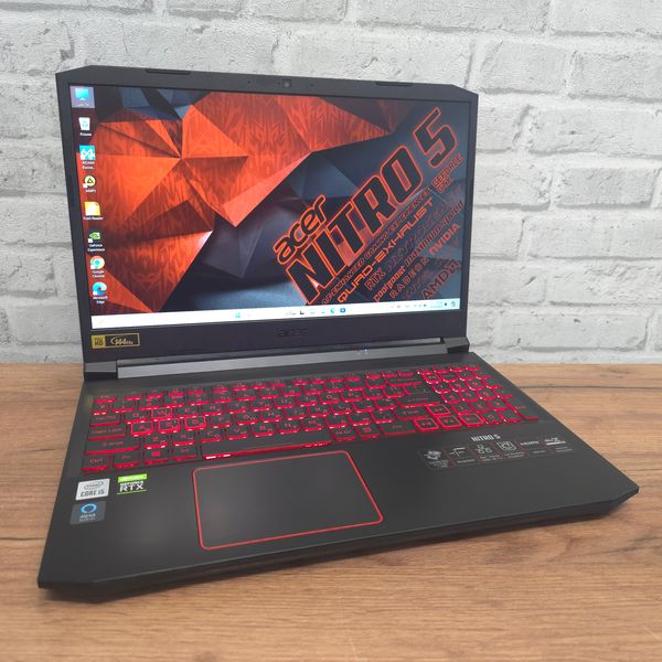 Ігровий ноутбук Acer Nitro 5 AN515-55-57BK 15.6" FHD 144гц / Intel Core i5-10300H / Nvidia Geforce RTX 3050 / 16гб DDR4 / 512гб SSD #1214 фото