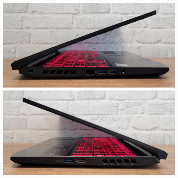 Ігровий ноутбук Acer Nitro 5 AN515-55-57BK 15.6" FHD 144гц / Intel Core i5-10300H / Nvidia Geforce RTX 3050 Ti / 16гб DDR4 / 512гб SSD #1154 фото