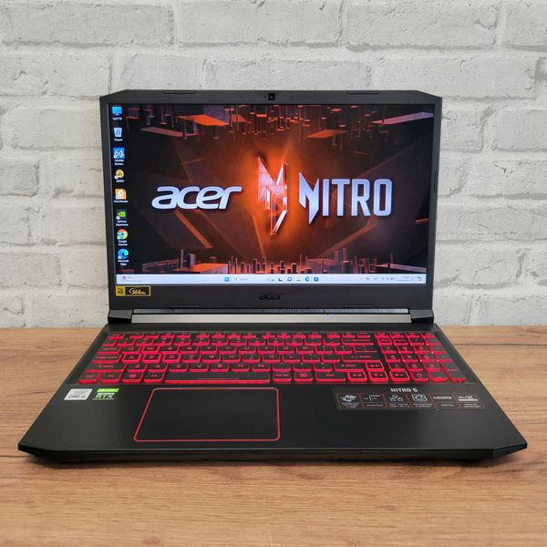 Ігровий ноутбук Acer Nitro 5 AN515-55-57BK 15.6" FHD 144гц / Intel Core i5-10300H / Nvidia Geforce RTX 3050 Ti / 16гб DDR4 / 512гб SSD #1154 фото