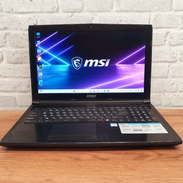 Ігровий ноутбук MSI CX 62 15.6" / Intel Core i5-7200U / Nvidia GeForce MX 940 / 16гб DDR4 / 128гб SSD + 500gb HDD #msiCx62 фото