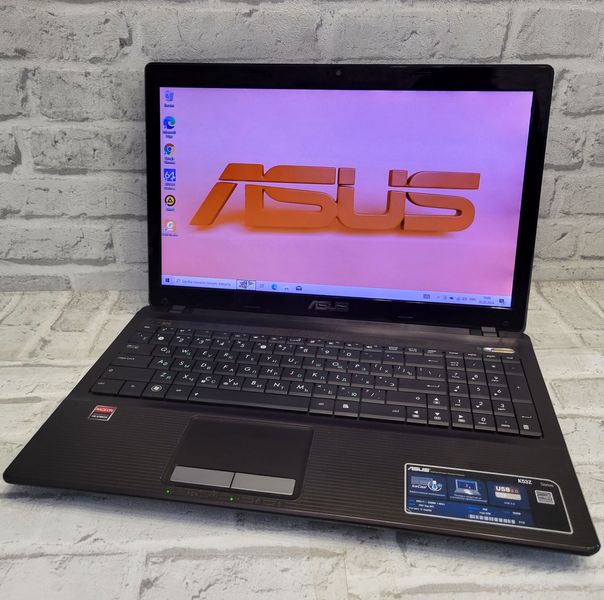 Ноутбук Asus K53 15.6" HD / AMD E2-3000M / 4гб ОЗУ / 128гб SSD Asus K53 фото