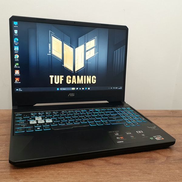 БВ Ігровий ноутбук ASUS TUF Gaming FX505D 15.6" FHD 144гц / Nvidia Geforce GTX 1650 / Ryzen 7-3750H / 16гб DDR4 / 256гб SSD + 500гб HDD #3422 фото