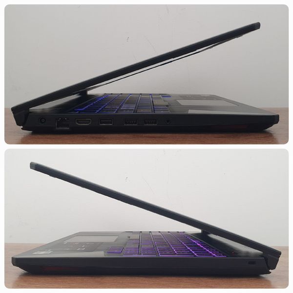 БВ Ігровий ноутбук ASUS TUF Gaming FX505D 15.6" FHD 144гц / Nvidia Geforce GTX 1650 / Ryzen 7-3750H / 16гб DDR4 / 256гб SSD + 500гб HDD #3422 фото