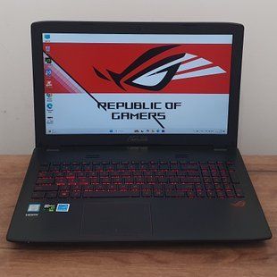 БВ Ігровий ноутбук Asus ROG GL552VW 15.6" FHD / GTX960M / i7-6700HQ / 16гб DDR4 / 128гб SSD + 500гб HDD #2187 фото