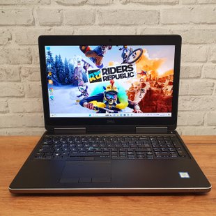 Игровой ноутбук Dell Precision 7510 15.6" FHD / Intel Core i7-6820HQ / Nvidia Quadro M2000M 4гб / 16гб DDR4 / 256гб SSD #1269 фото