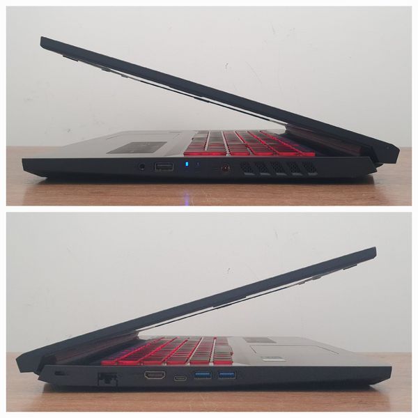 БУ Игровой ноутбук Acer Nitro AN517-51 17.3" FHD 144гц / Intel Core i7-9750H / Nvidia Geforce RTX2060-6гб / 16гб DDR4 / 256гб SSD + 500гб HDD #3397 фото