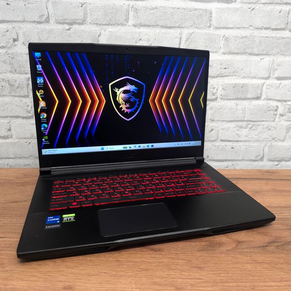 Игровой ноутбук MSI Thin GF63 11US 15.6" FHD 144гц / Intel Core i5-11400H / Nvidia Geforce RTX3050 / 16гб DDR4 / 256гб SSD + 500гб HDD #1162 фото