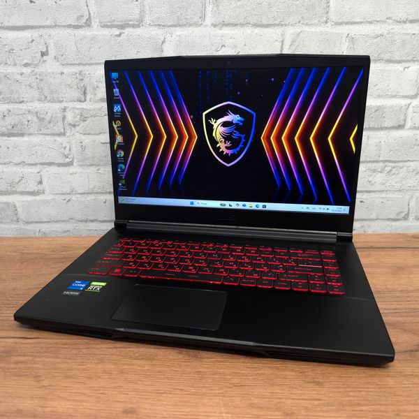 Игровой ноутбук MSI Thin GF63 11US 15.6" FHD 144гц / Intel Core i5-11400H / Nvidia Geforce RTX3050 / 16гб DDR4 / 256гб SSD + 500гб HDD #1162 фото