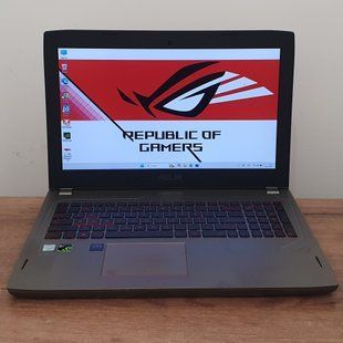 БУ Игровой ноутбук Asus ROG Strix GL502VMK 15.6" FHD / Intel Core i7-7700HQ / Nvidia GTX1060 6гб / 16гб DDR4 / 128гб SSD + 500гб HDD #3317 фото