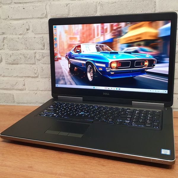 Ігровий ноутбук Dell Precision 7720 17.3"FHD / Nvidia Quadro P5000 (GTX1080) 16gb / Intel Xeon E3-1545M v5 / 32гб DDR4 / 512гб SSD #1290 фото