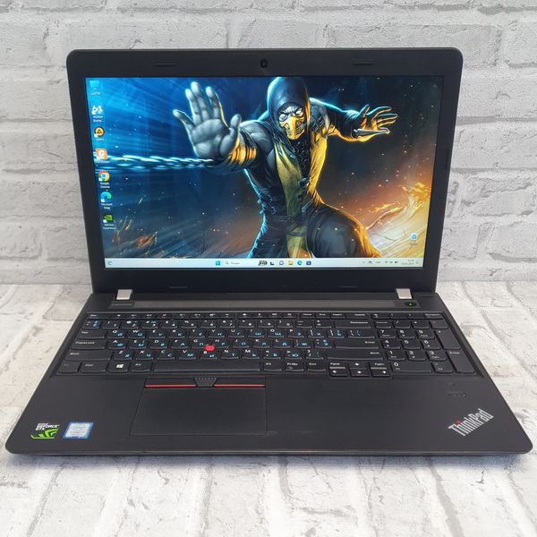 Игровой ноутбук Lenovo ThinkPad E570 15.6" FHD / Intel Core i7-7500 / Nvidia Geforce GTX950M / 16гб DDR4 / 128гб SSD + 500гб HDD #849 фото