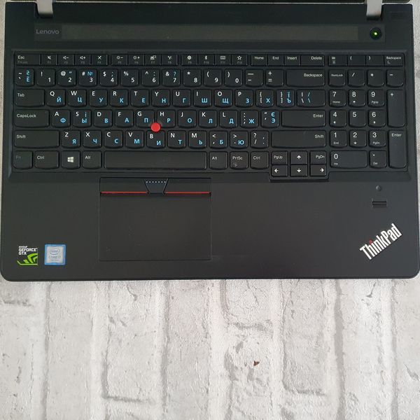 Игровой ноутбук Lenovo ThinkPad E570 15.6" FHD / Intel Core i7-7500 / Nvidia Geforce GTX950M / 16гб DDR4 / 128гб SSD + 500гб HDD #849 фото