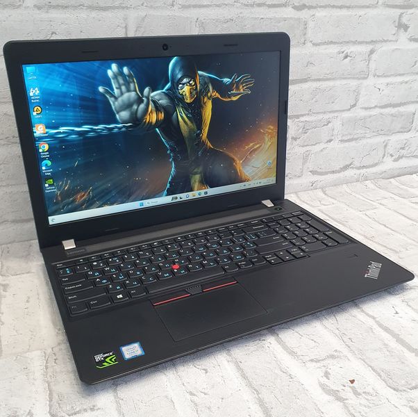 Игровой ноутбук Lenovo ThinkPad E570 15.6" FHD / Intel Core i7-7500 / Nvidia Geforce GTX950M / 16гб DDR4 / 128гб SSD + 500гб HDD #849 фото