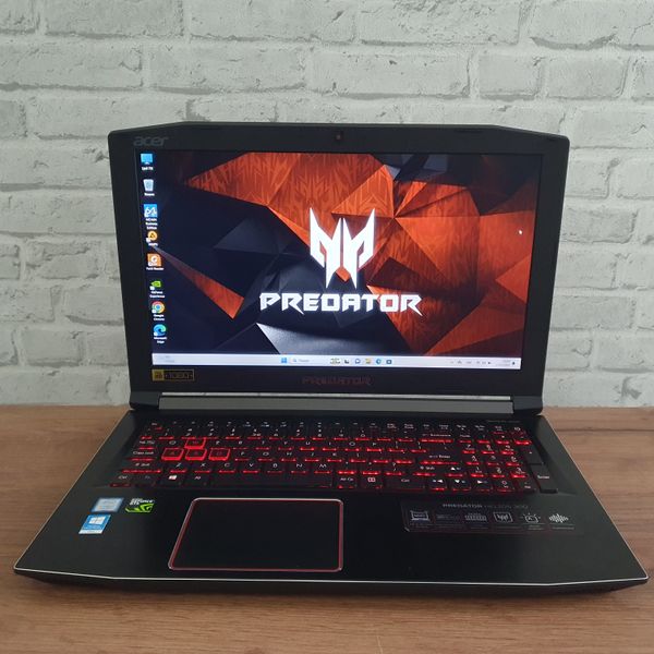 Игровой Ноутбук ACER Predator Helios 300 / 15.6" FHD /  1060 6 гб / i7-7700HQ / 16гб DDR4/ 256гб SSD+ 500гб HDD #980 фото